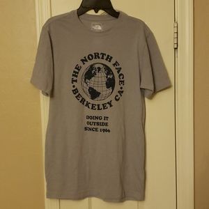 North Face slim fit grey t-shirt